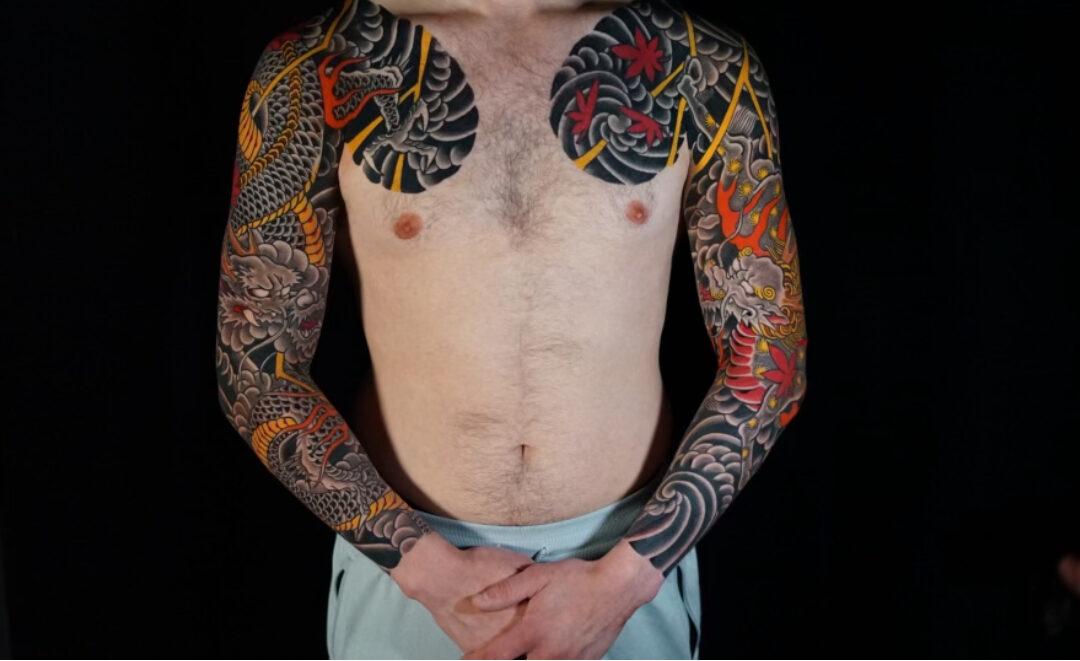 Dragon and Kirin Tattoo- Double Sleeves by Jason Owens